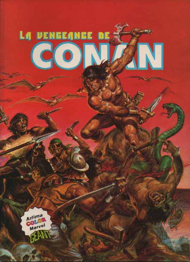 Une Couverture de la Série Conan Artima Géant